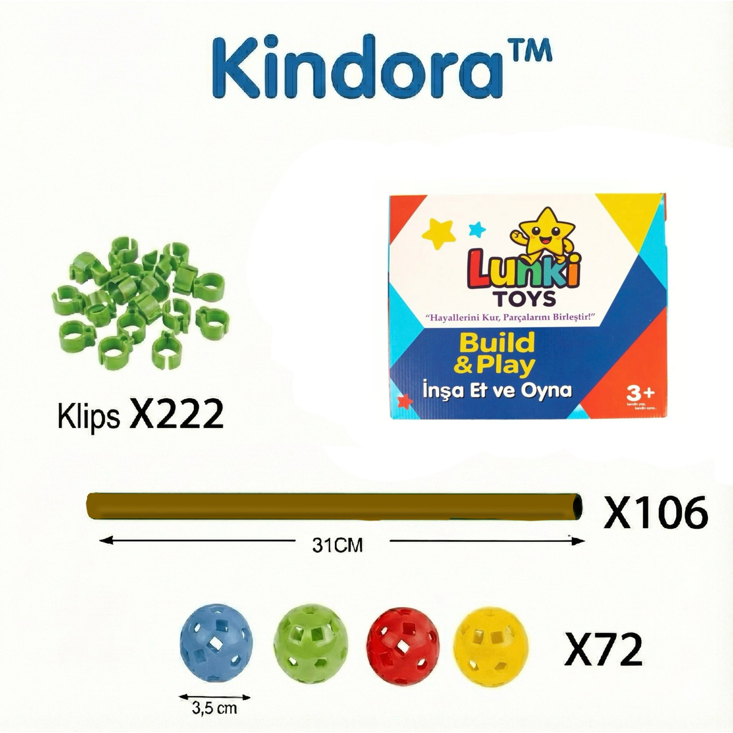 NovaKids™ Kindora - Hayalindeki Sihirli Çadırı Kur!