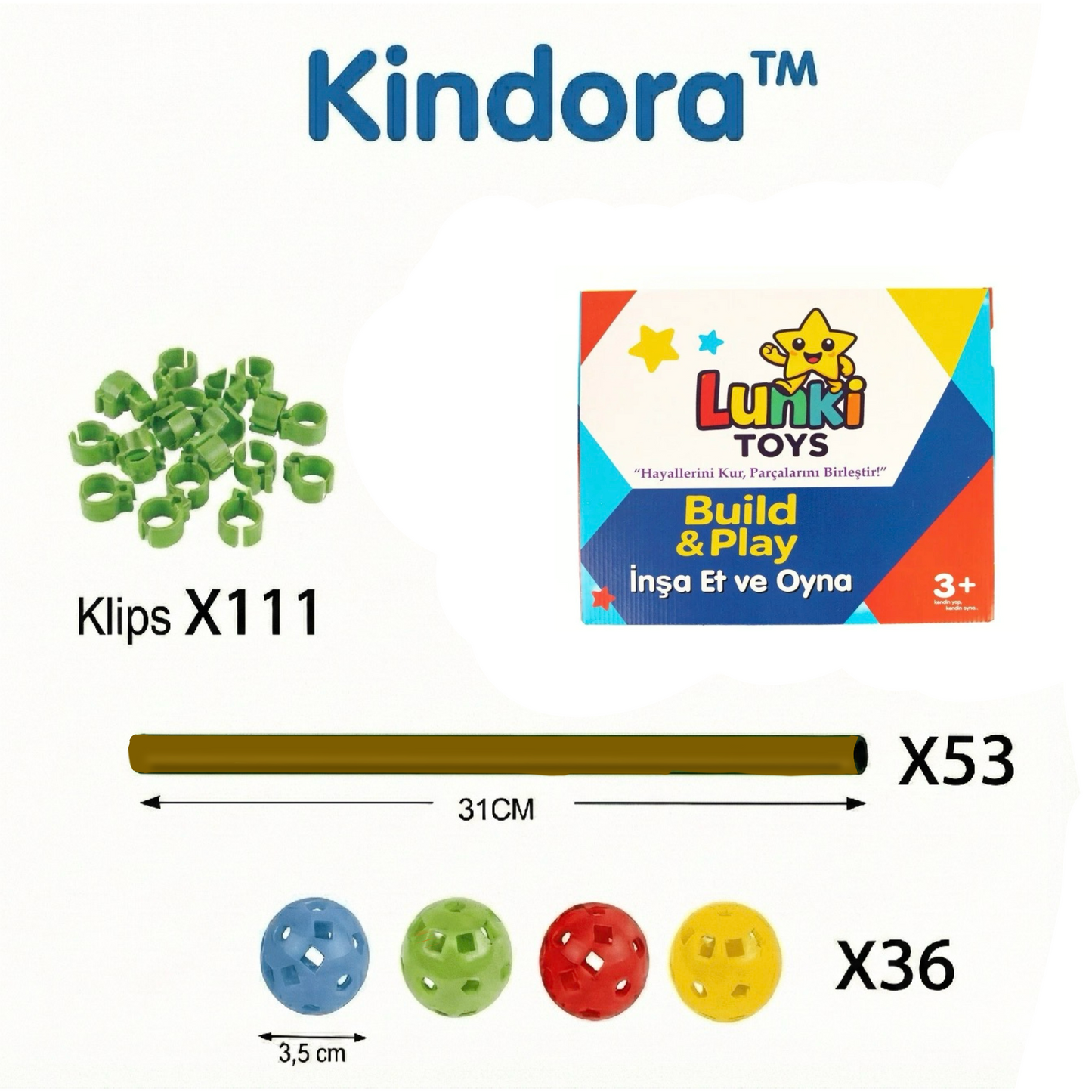 NovaKids™ Kindora - Hayalindeki Sihirli Çadırı Kur!