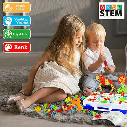 NovaKids™ 3D matkap oyuncak seti
